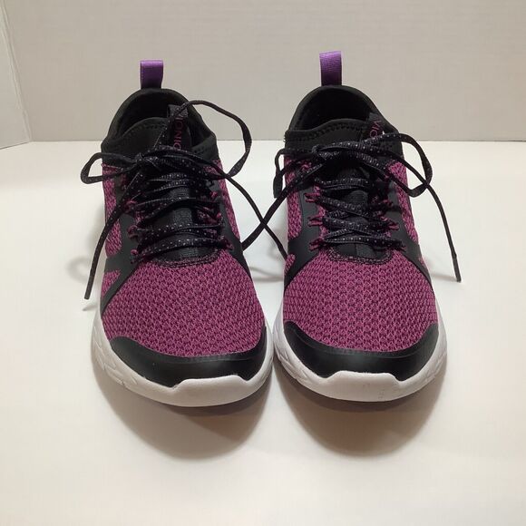Vionic Alma Walking Size 9 Shoes Black Pink Mesh Lace Up Athletic Sneakers - Picture 3 of 11